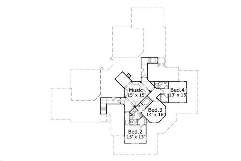 SECOND STORY FLOOR PLAN