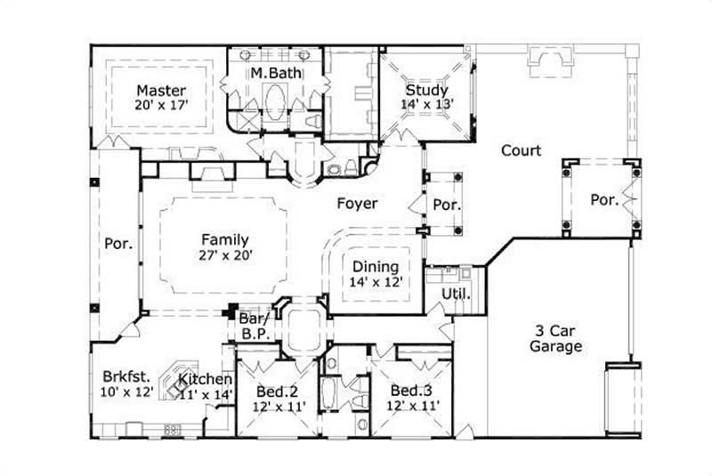 FIRST STORY FLOOR PLAN