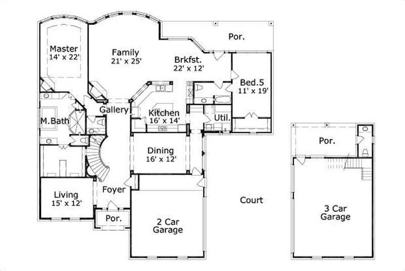 FIRST STORY FLOOR PLAN