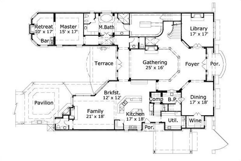 FIRST STORY FLOOR PLAN