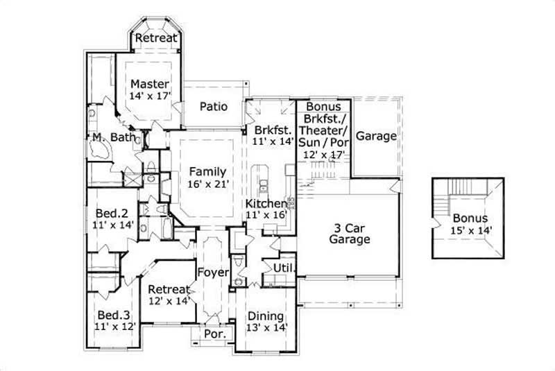 FIRST STORY FLOOR PLAN