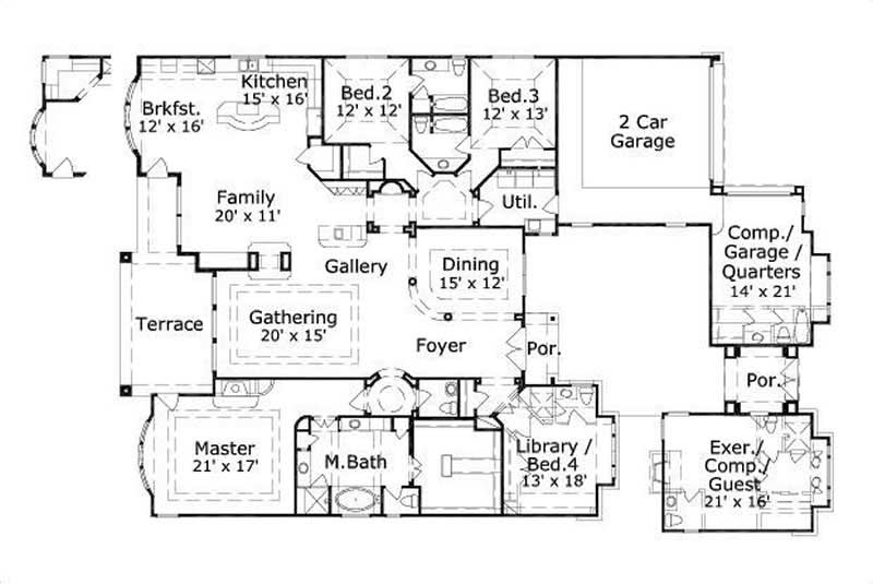 FIRST STORY FLOOR PLAN