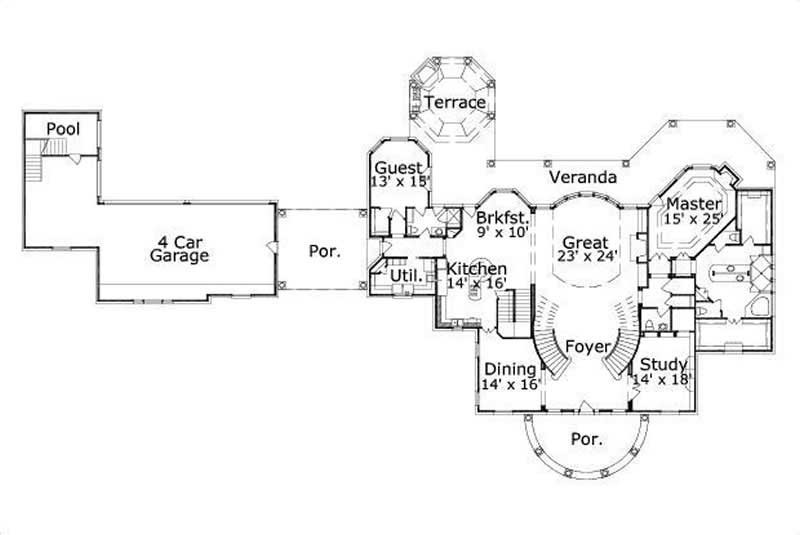 FIRST STORY FLOOR PLAN