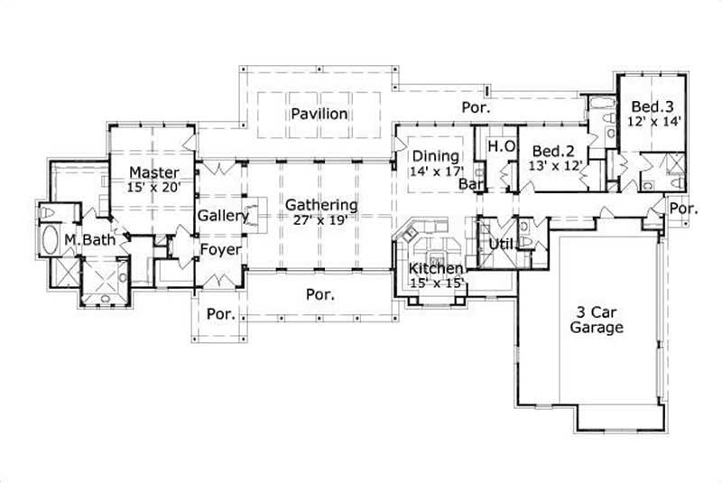 FIRST STORY FLOOR PLAN