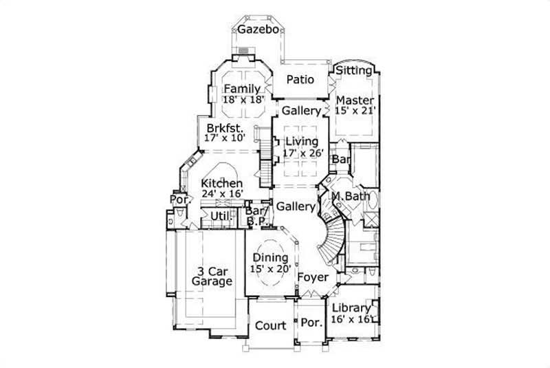FIRST STORY FLOOR PLAN