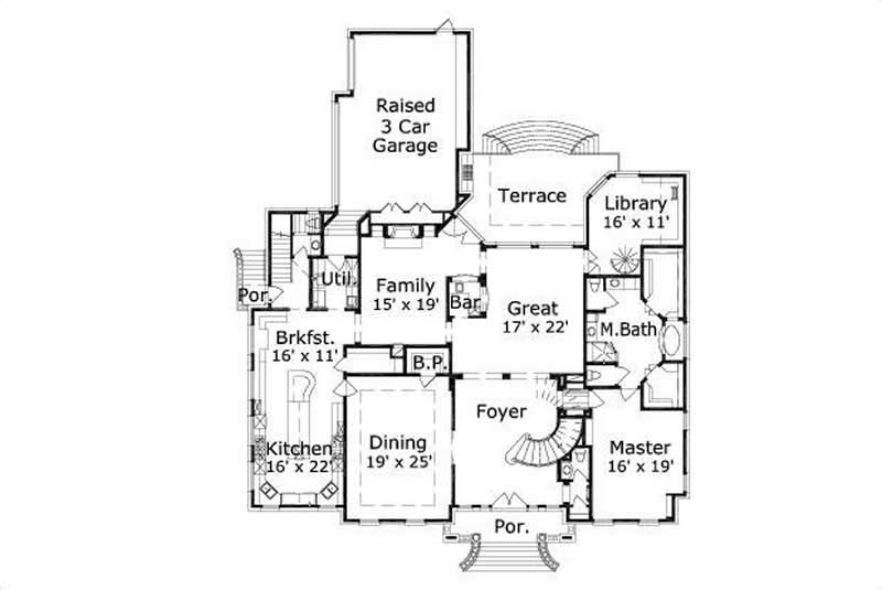 FIRST STORY FLOOR PLAN