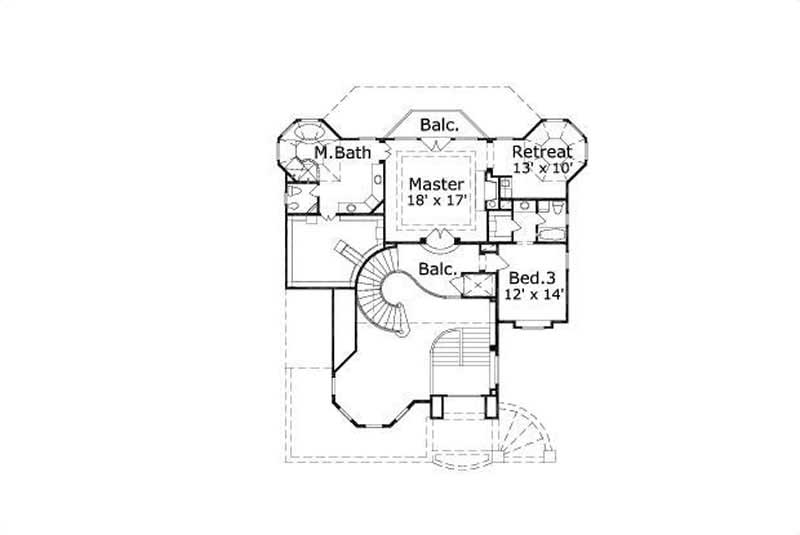THIRD STORY FLOOR PLAN