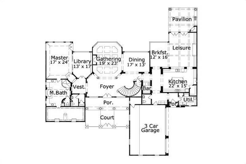 FIRST STORY FLOOR PLAN