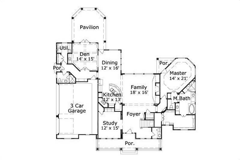 FIRST STORY FLOOR PLAN
