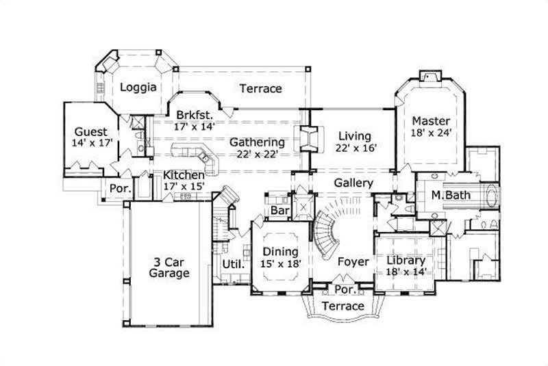 FIRST STORY FLOOR PLAN