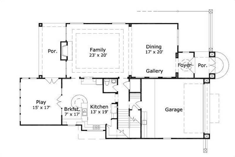 FIRST STORY FLOOR PLAN