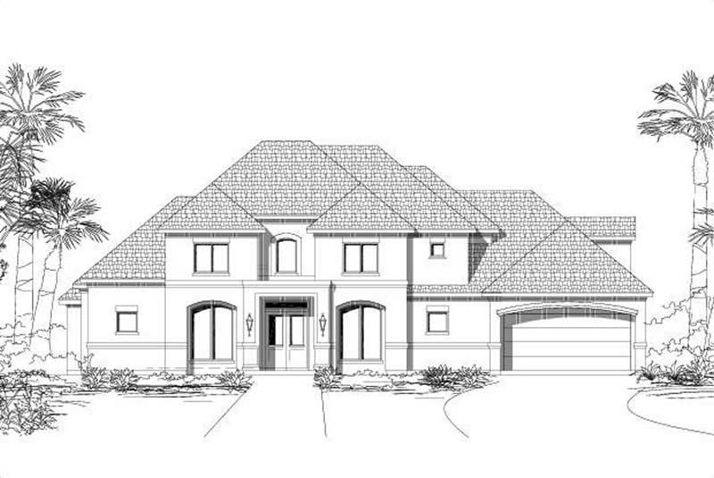 5-Bedroom, 4332 Sq Ft Luxury Home Plan - 156-1178 - Main Exterior