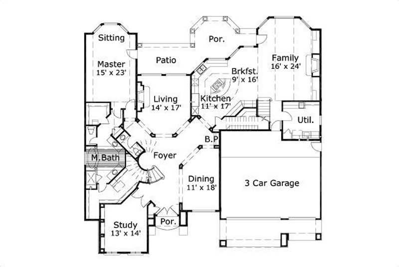 FIRST STORY FLOOR PLAN