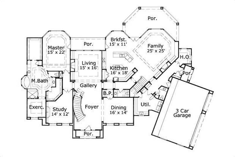 FIRST STORY FLOOR PLAN