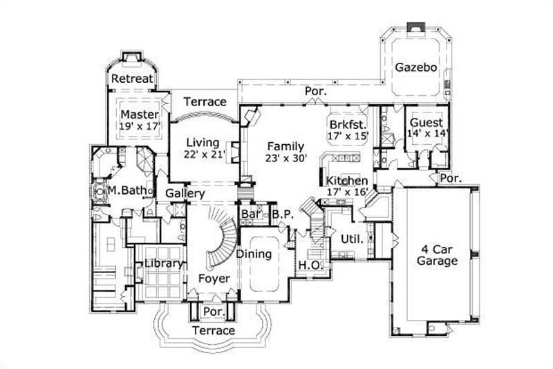 FIRST STORY FLOOR PLAN