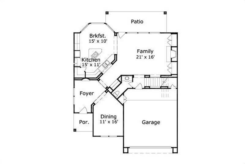 FIRST STORY FLOOR PLAN