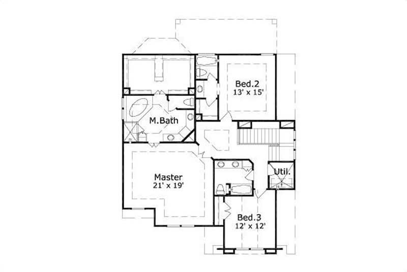 SECOND STORY FLOOR PLAN