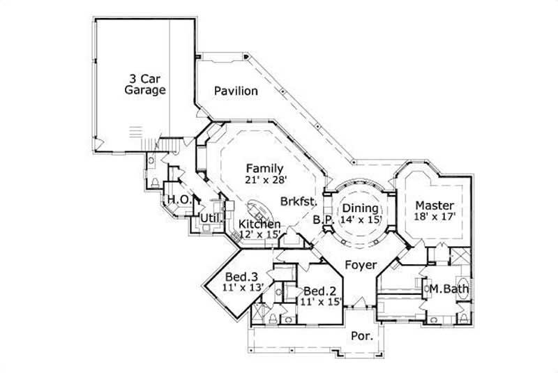 FIRST STORY FLOOR PLAN