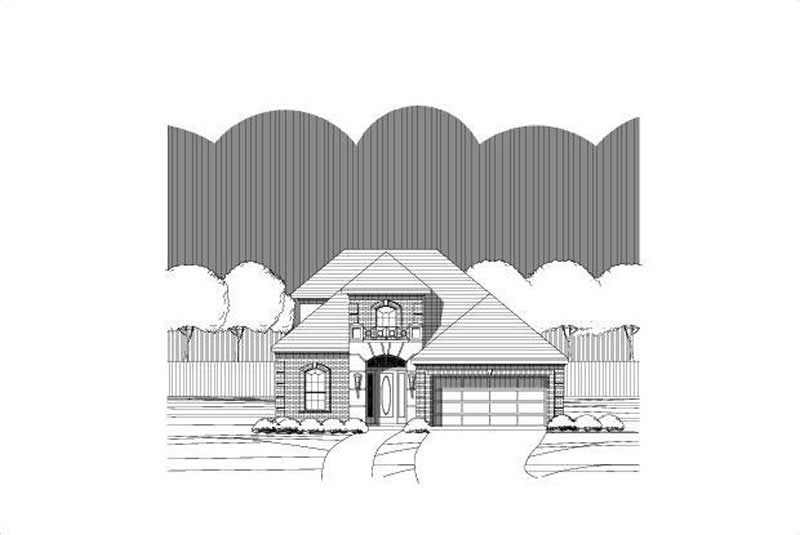 3-Bedroom, 2370 Sq Ft Traditional Home Plan - 156-1212 - Main Exterior