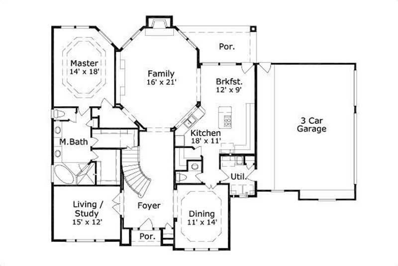 FIRST STORY FLOOR PLAN