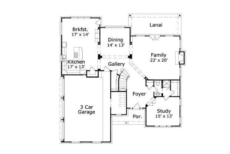 FIRST STORY FLOOR PLAN