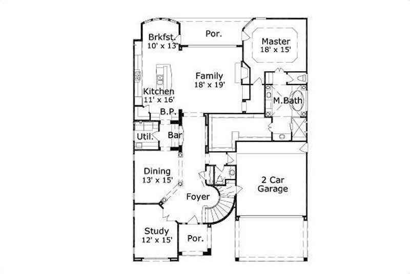 FIRST STORY FLOOR PLAN
