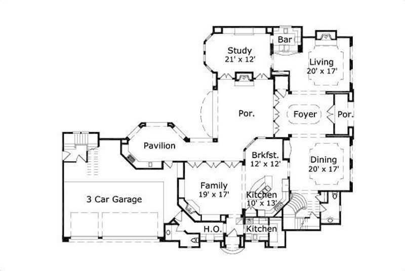 FIRST STORY FLOOR PLAN