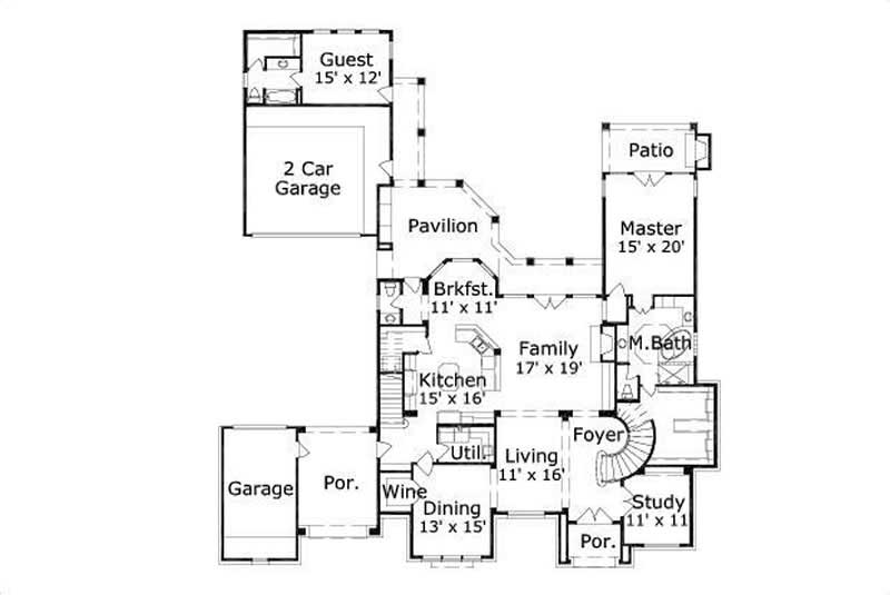 FIRST  STORY FLOOR PLAN