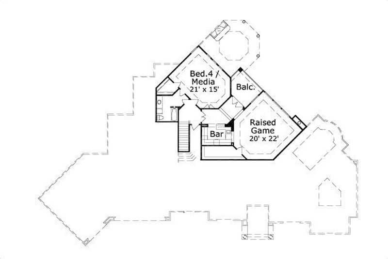 SECOND STORY FLOOR PLAN
