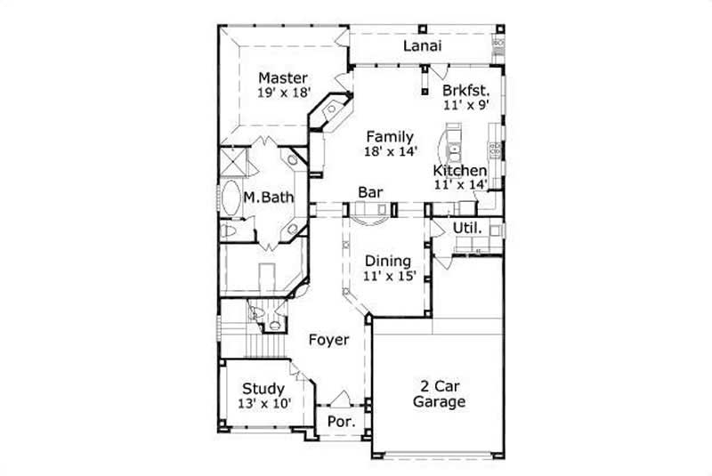 FIRST STORY FLOOR PLAN