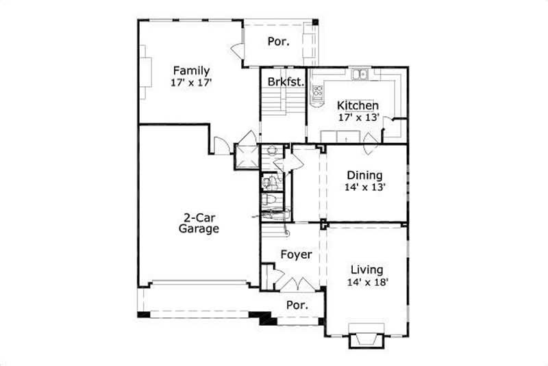FIRST STORY FLOOR PLAN