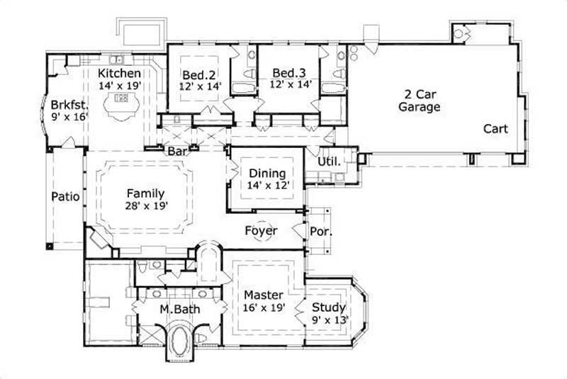 FIRST STORY FLOOR PLAN