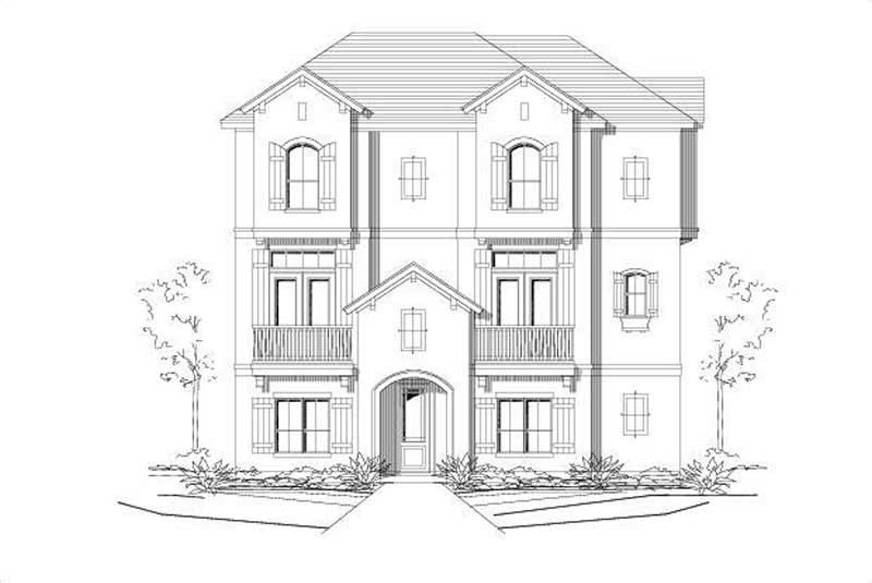 3-Bedroom, 1975 Sq Ft Country Home Plan - 156-1244 - Main Exterior