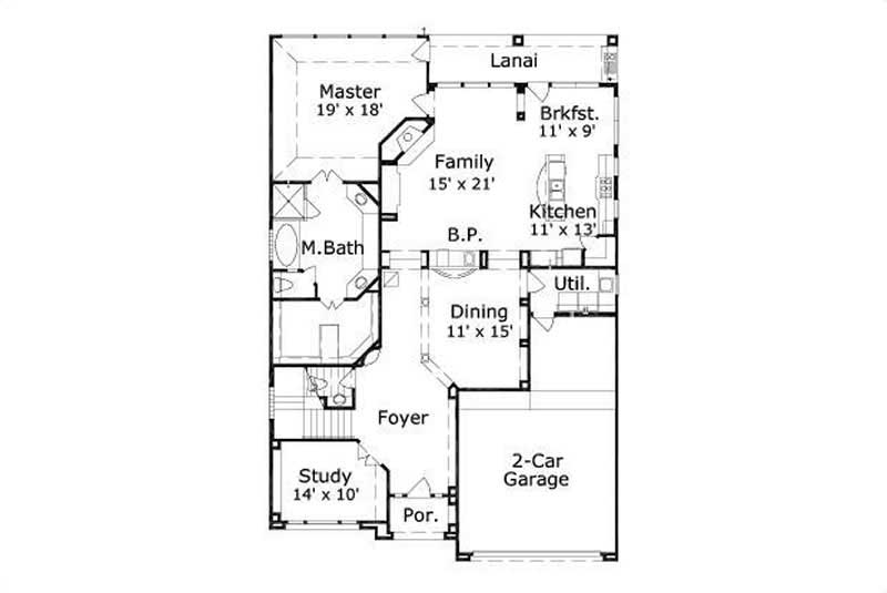 FIRST STORY FLOOR PLAN