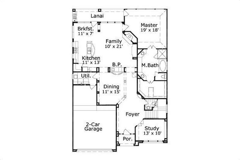 FIRST STORY FLOOR PLAN