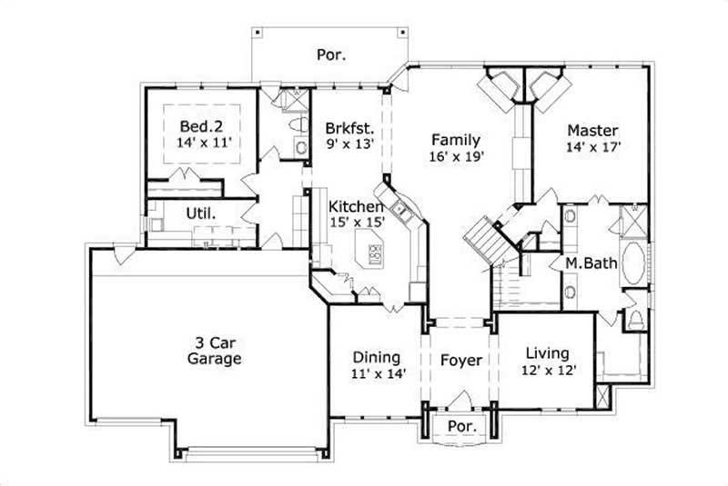 FIRST STORY FLOOR PLAN