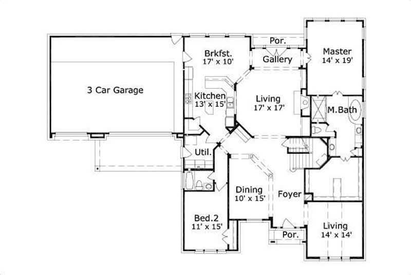 FIRST STORY FLOOR PLAN