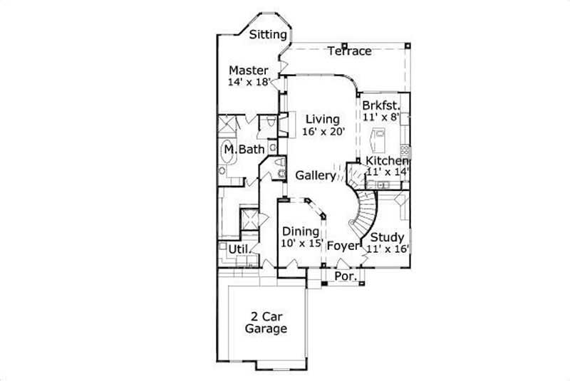 FIRST STORY FLOOR PLAN