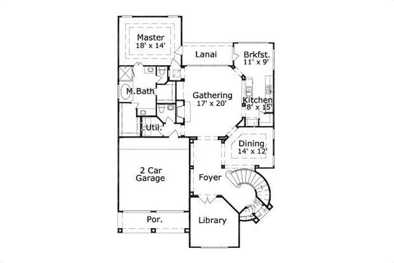 FIRST STORY FLOOR PLAN