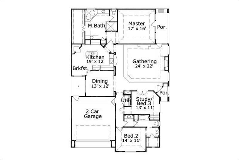 FIRST STORY FLOOR PLAN