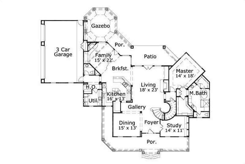 FIRST STORY FLOOR PLAN