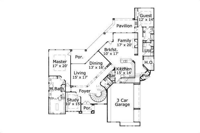 FIRST STORY FLOOR PLAN
