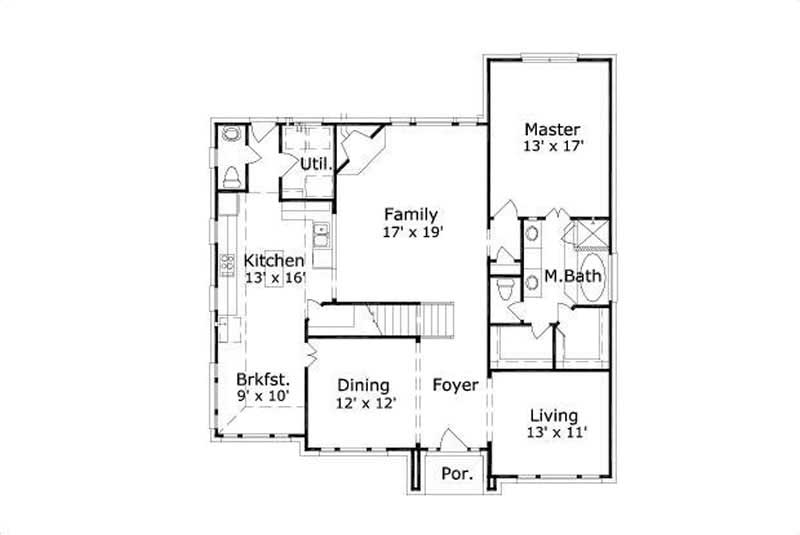 FIRST STORY FLOOR PLAN