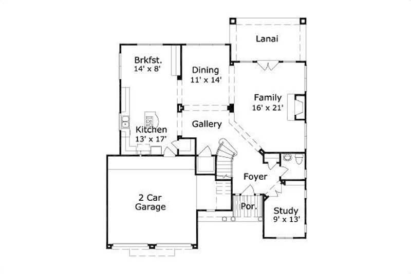 FIRST STORY FLOOR PLAN