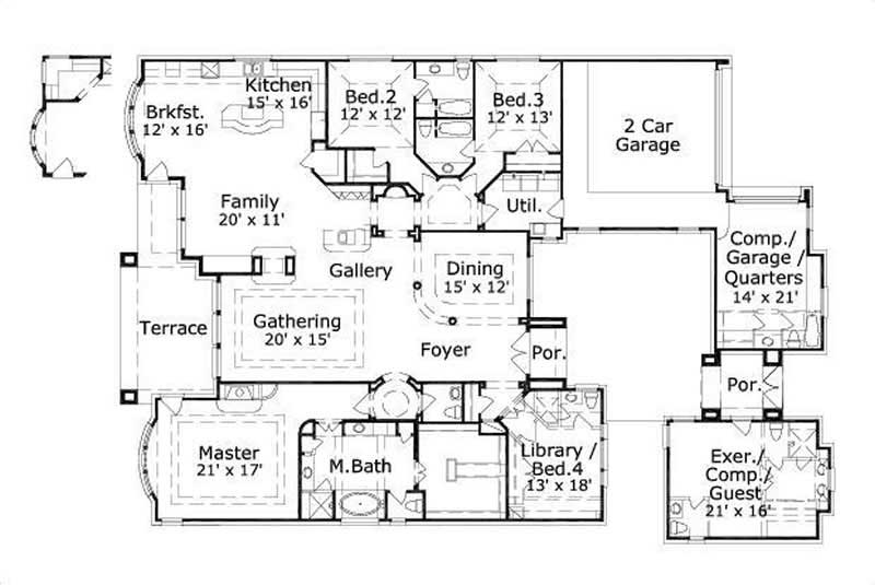 FIRST STORY FLOOR PLAN
