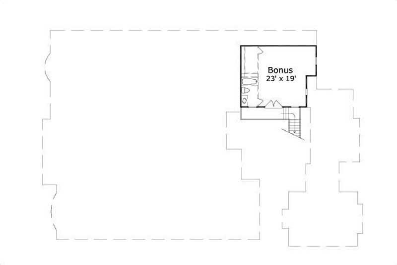 SECOND STORY FLOOR PLAN