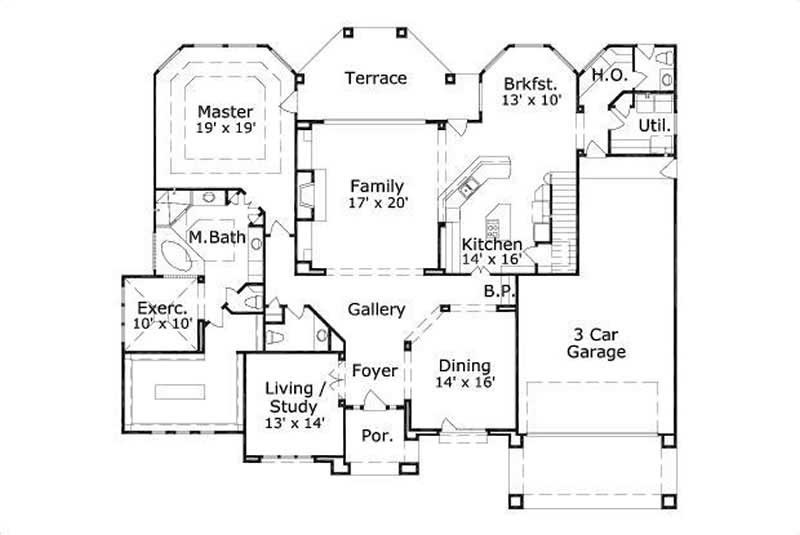 FIRST STORY FLOOR PLAN