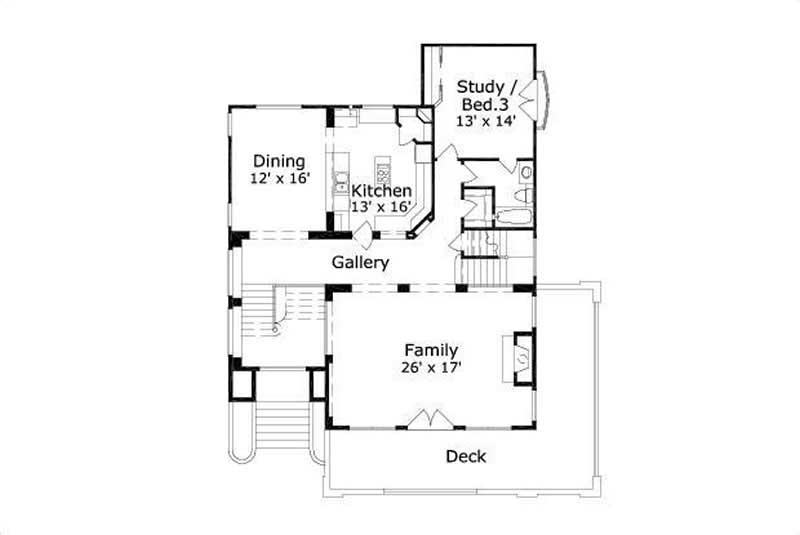 SECOND STORY FLOOR PLAN