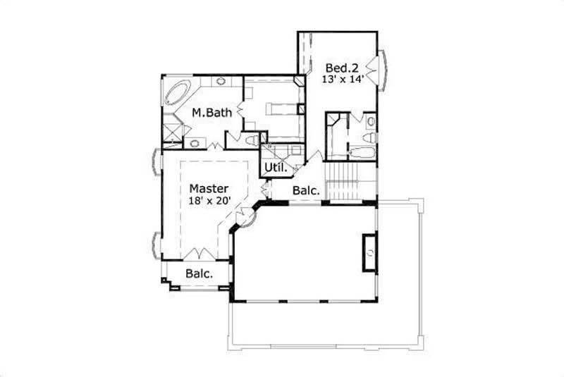 THIRD STORY FLOOR PLAN