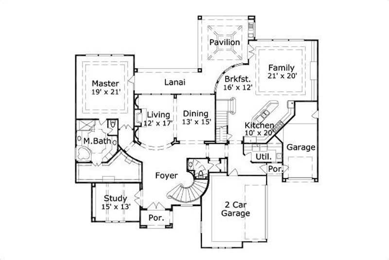 FIRST STORY FLOOR PLAN